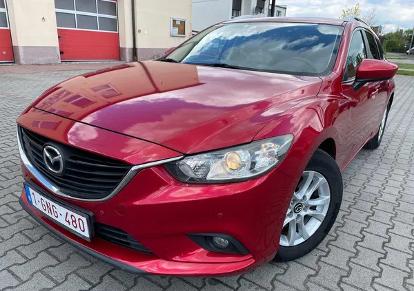 mazda wielkopolskie Mazda 6 cena 34900 przebieg: 242000, rok produkcji 2014 z Jeziorany